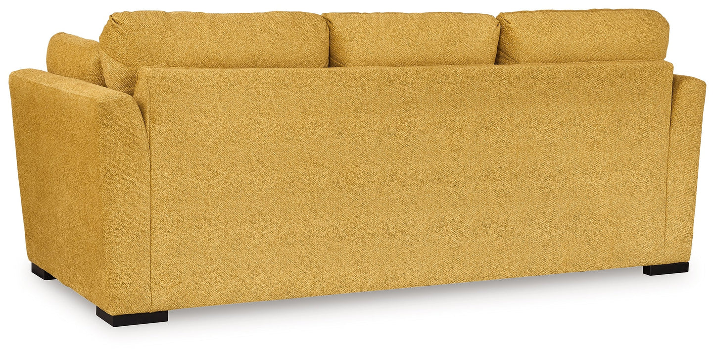 Keerwick Sunflower Sofa and Loveseat