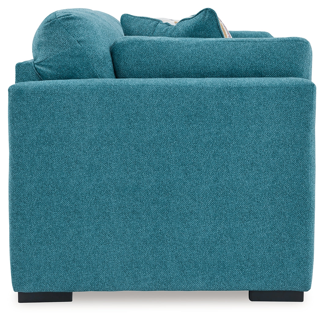 Keerwick Teal Loveseat