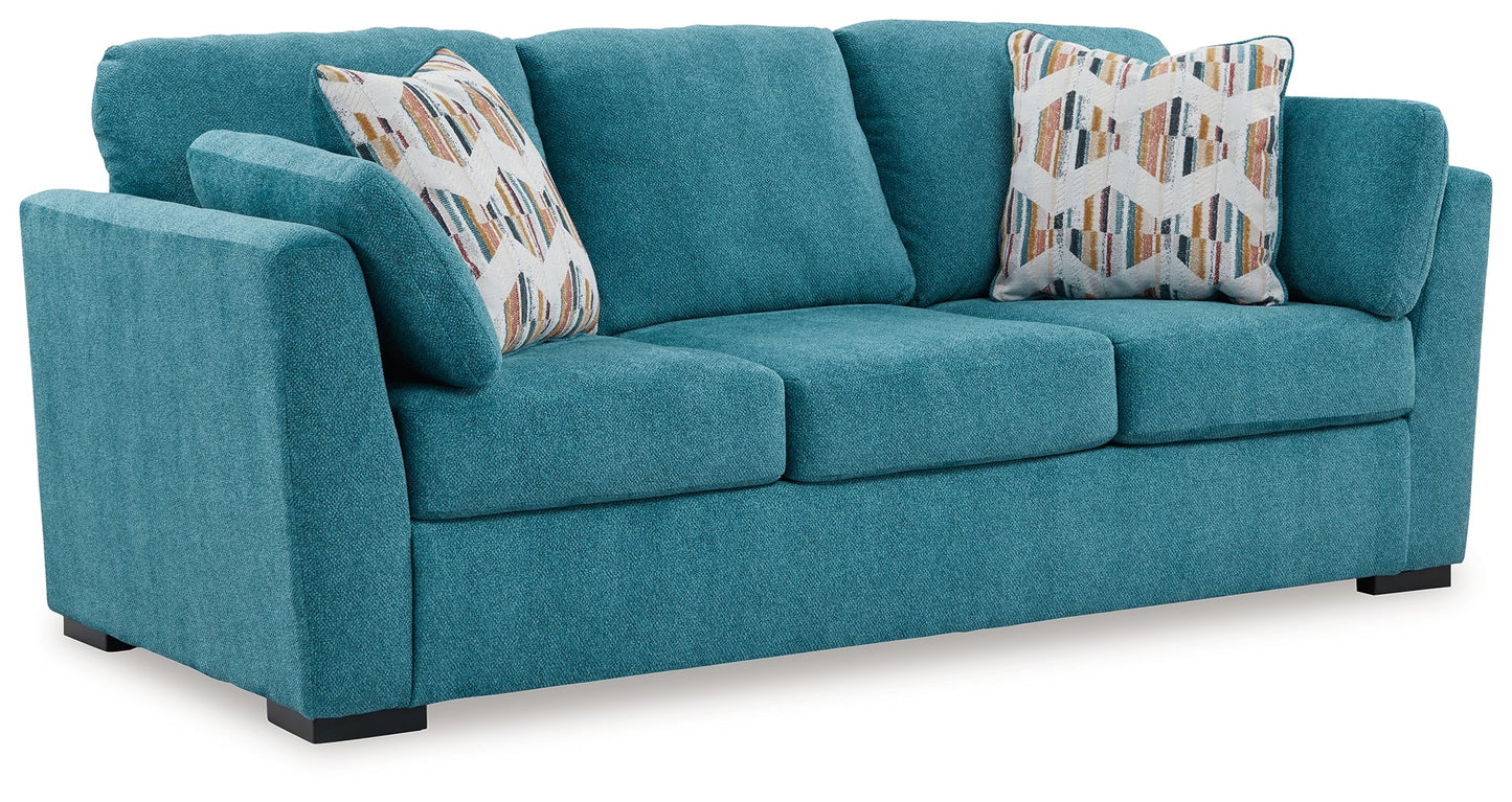 Keerwick Teal Sofa