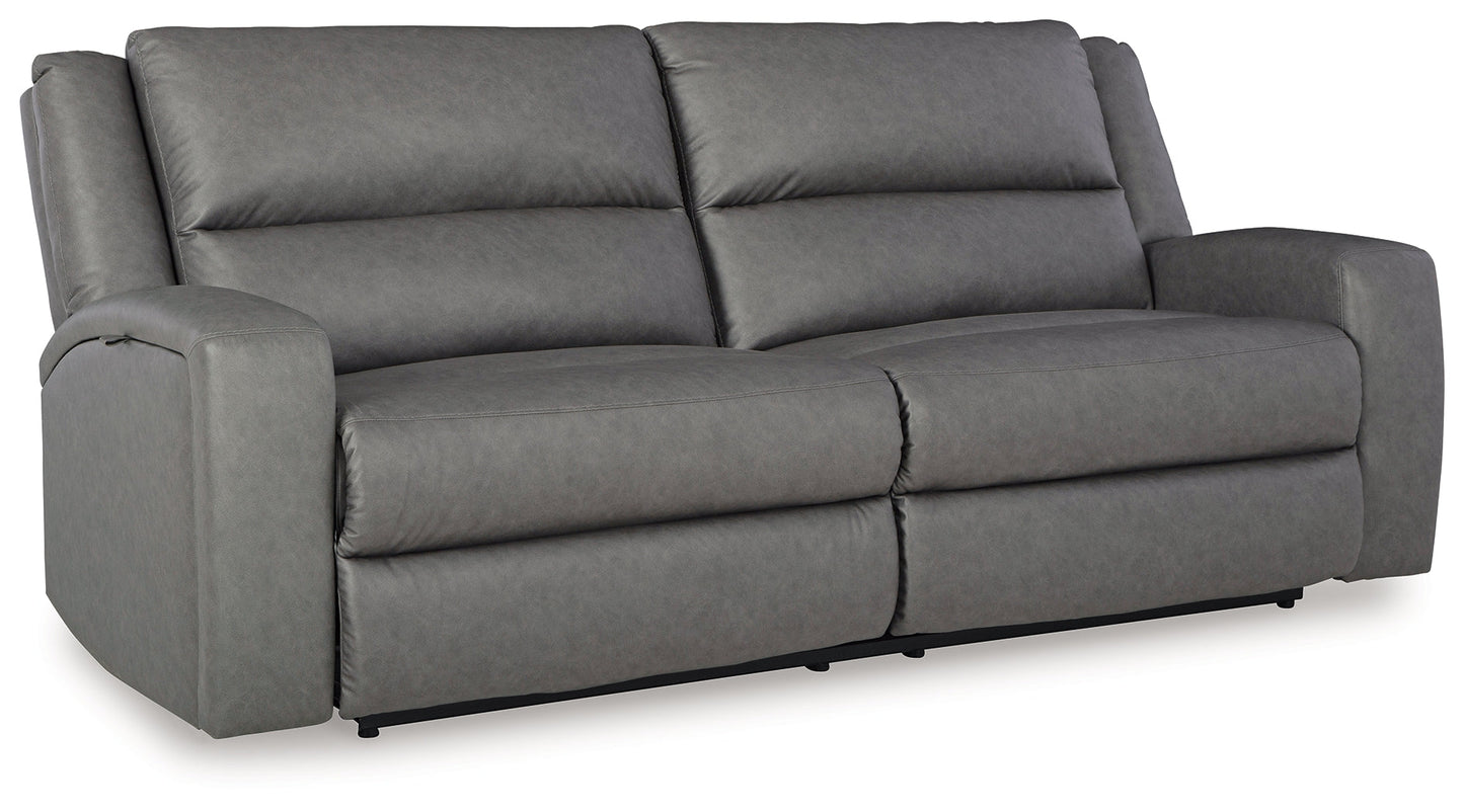 Brixworth Gray Reclining Sofa