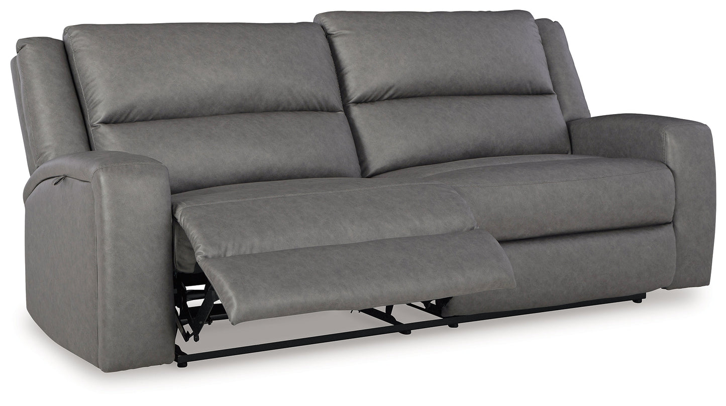 Brixworth Gray Reclining Sofa