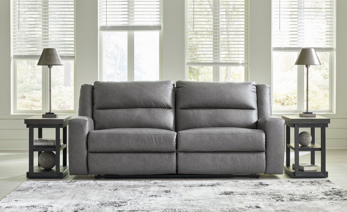 Brixworth Gray Reclining Sofa