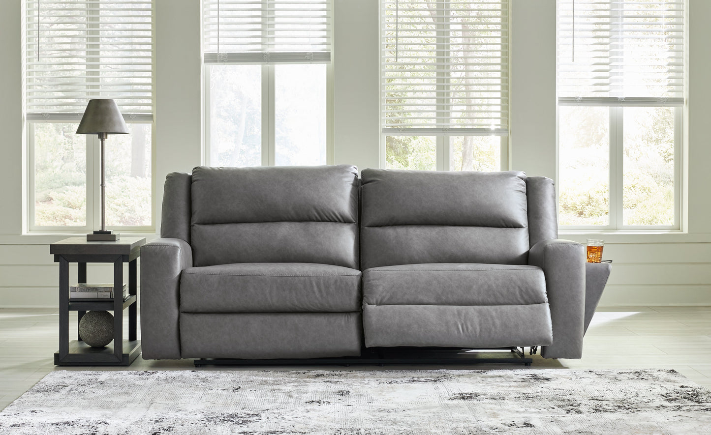 Brixworth Gray Reclining Sofa