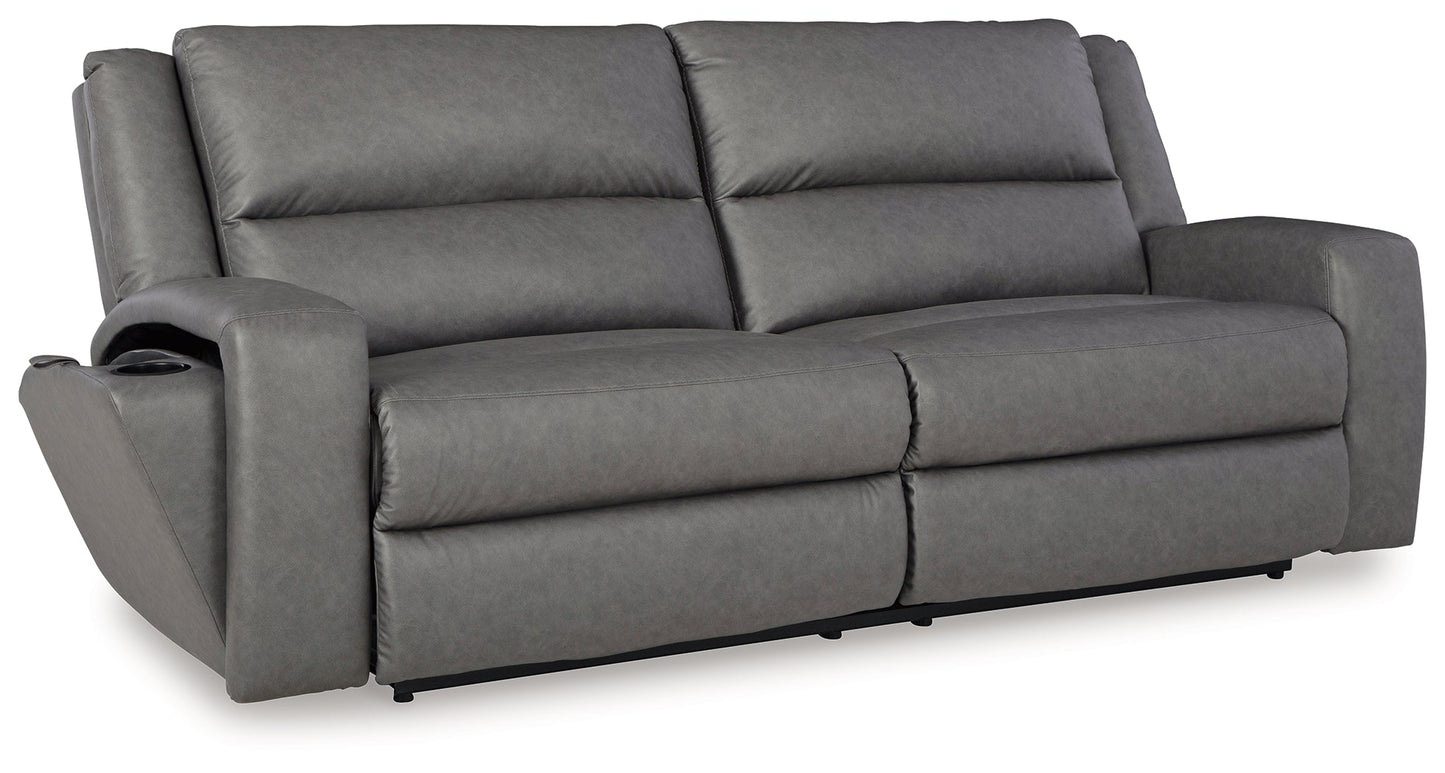 Brixworth Gray Reclining Sofa