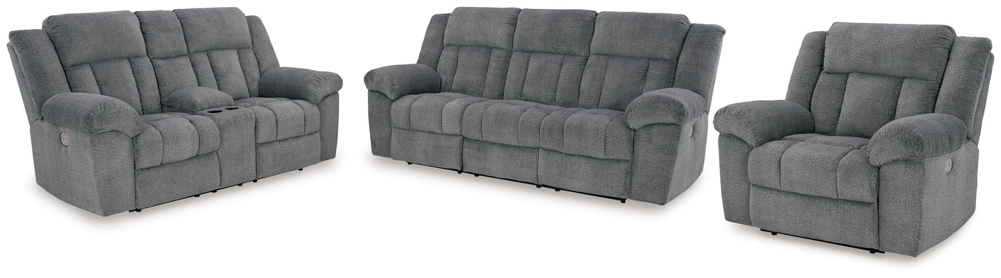 Tip-Off Power Reclining Sofa, Loveseat and Recliner