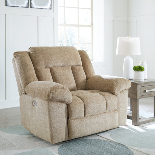 Tip-Off Wheat Power Recliner