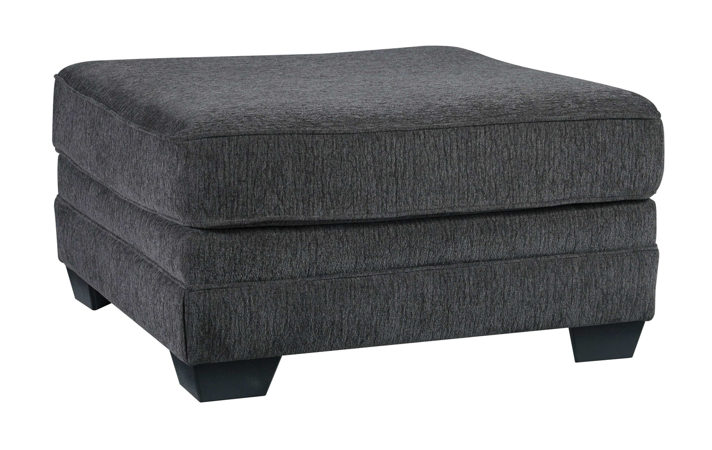 Tracling Slate Oversized Ottoman