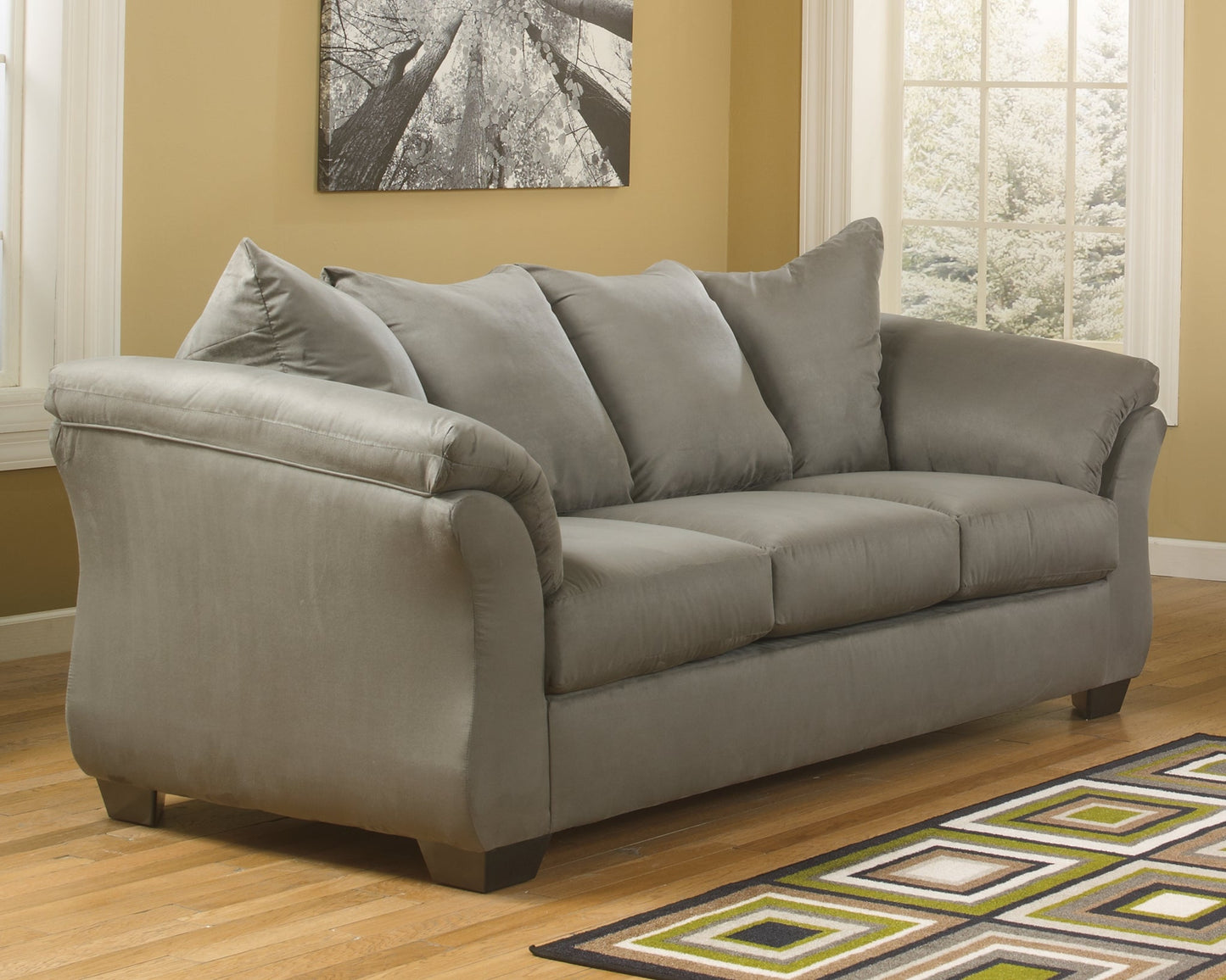 Darcy Cobblestone Sofa, Chair and Ottoman