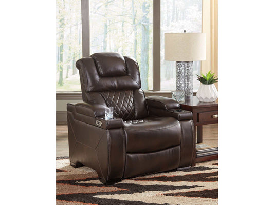 Warnerton Chocolate Power Recliner