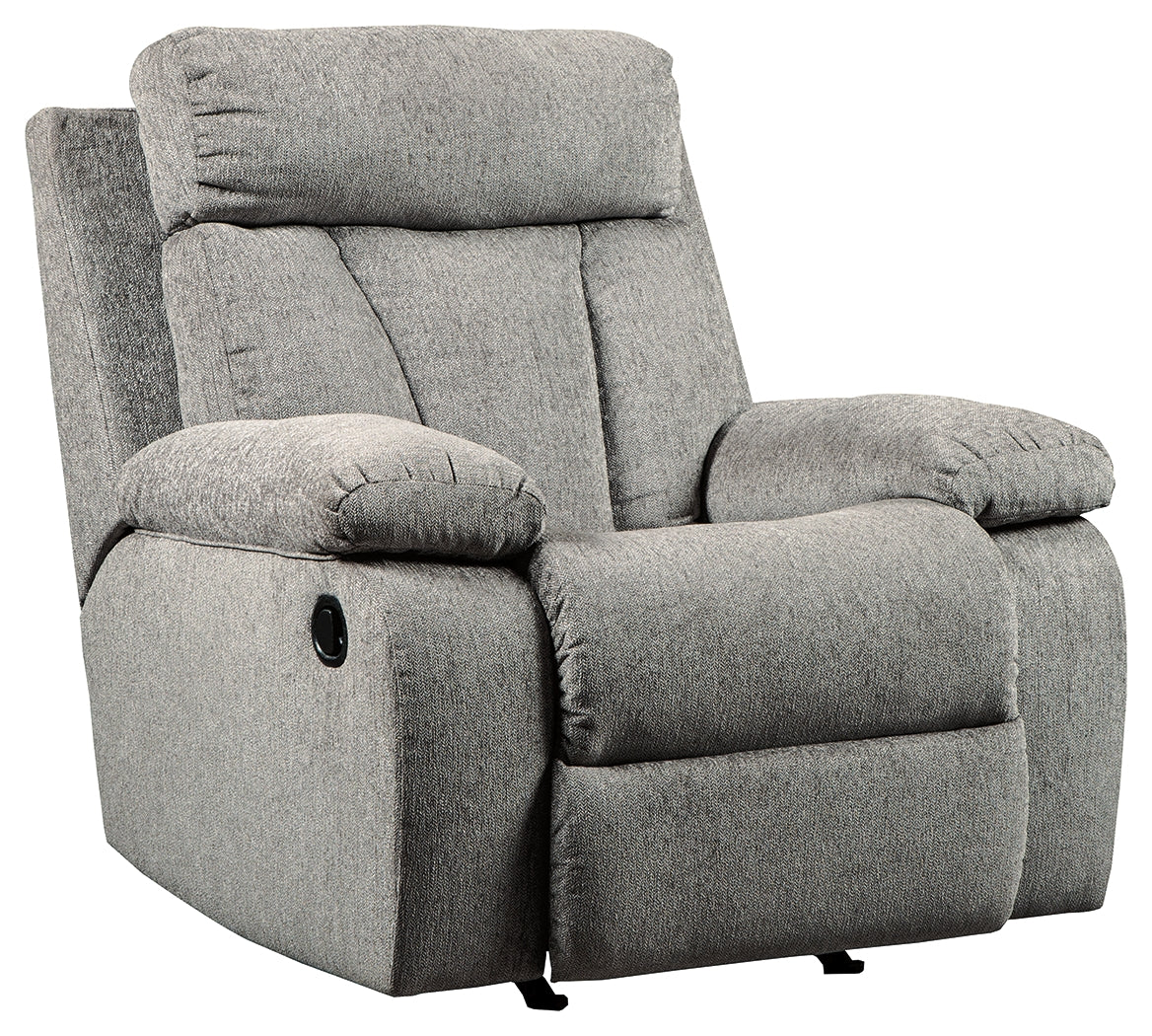 Mitchiner Fog Reclining Sofa and Loveseat with 2 Recliners