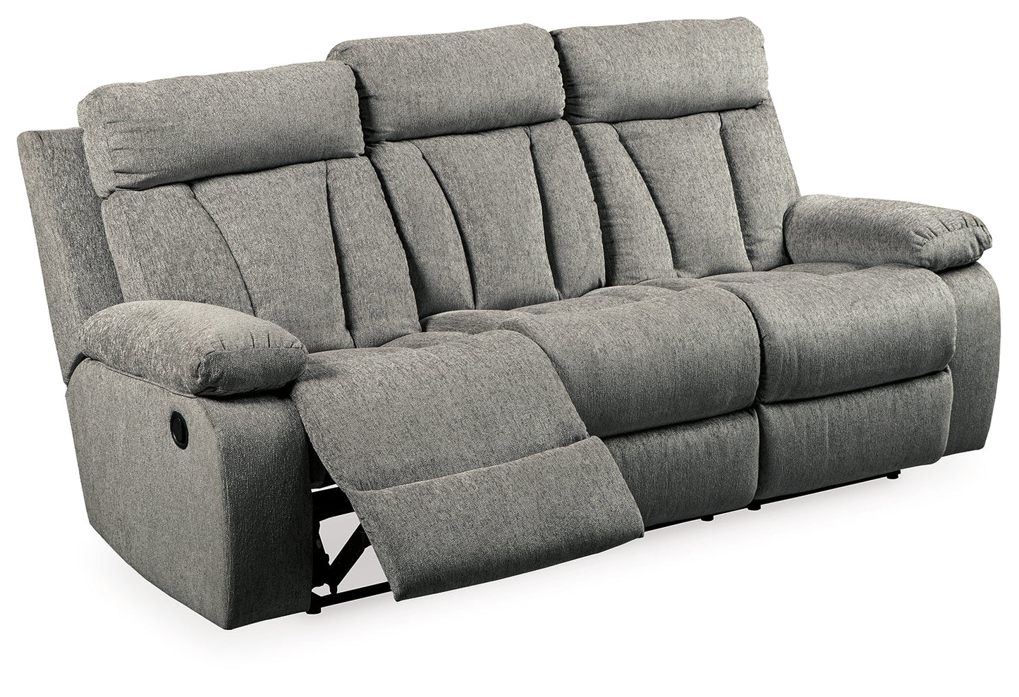 Mitchiner Fog Reclining Sofa with Recliner