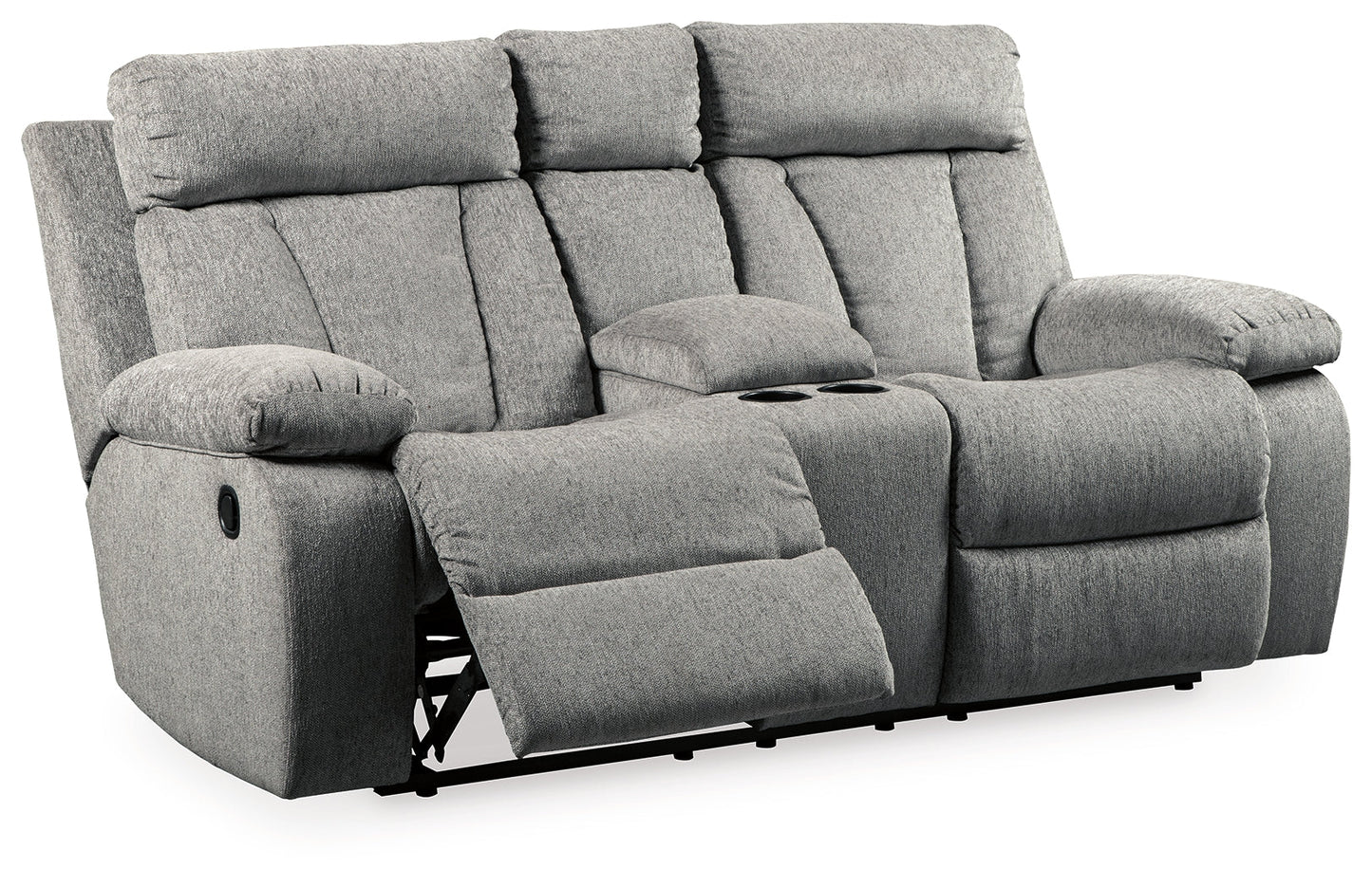 Mitchiner Fog Reclining Loveseat and Recliner