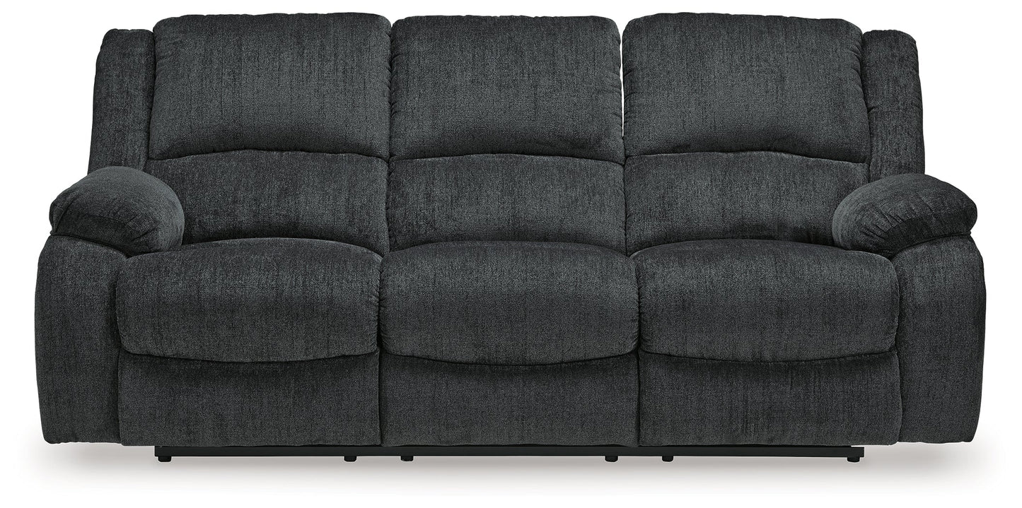 Draycoll Gray Reclining Sofa and Recliner