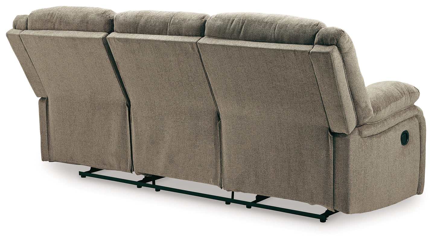 Draycoll Pewter Reclining Sofa, Loveseat and Recliner