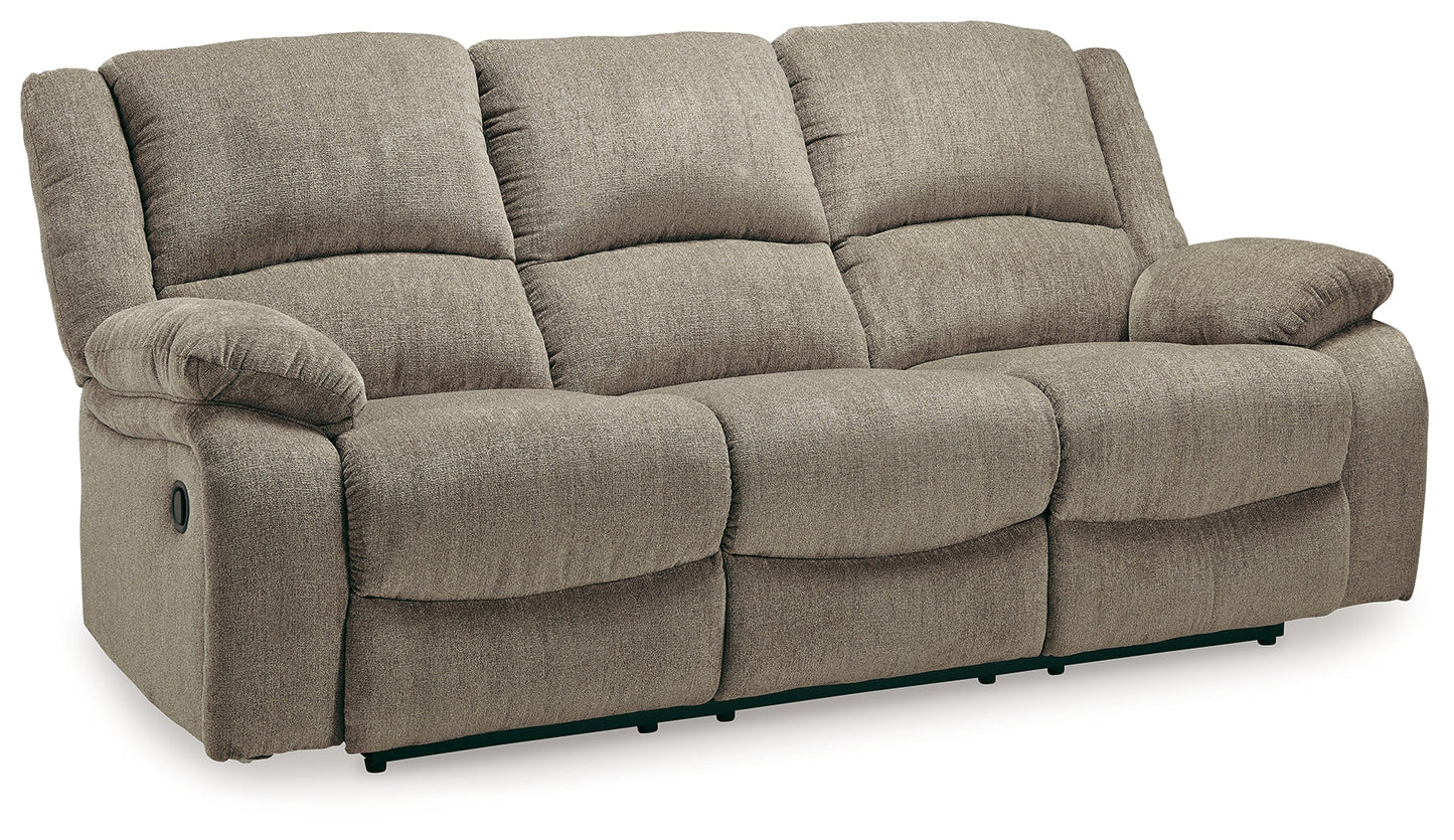 Draycoll Pewter Reclining Sofa, Loveseat and Recliner