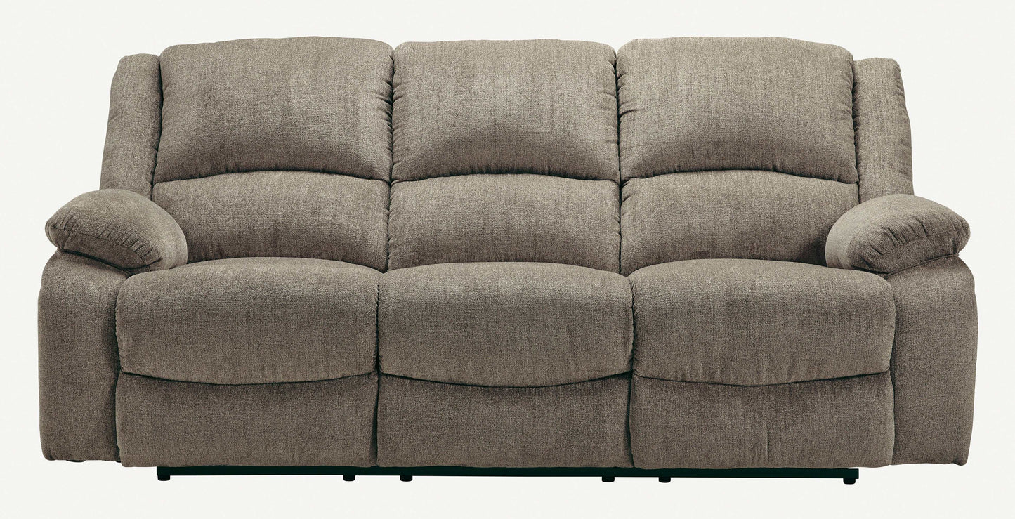 Draycoll Pewter Power Reclining Sofa