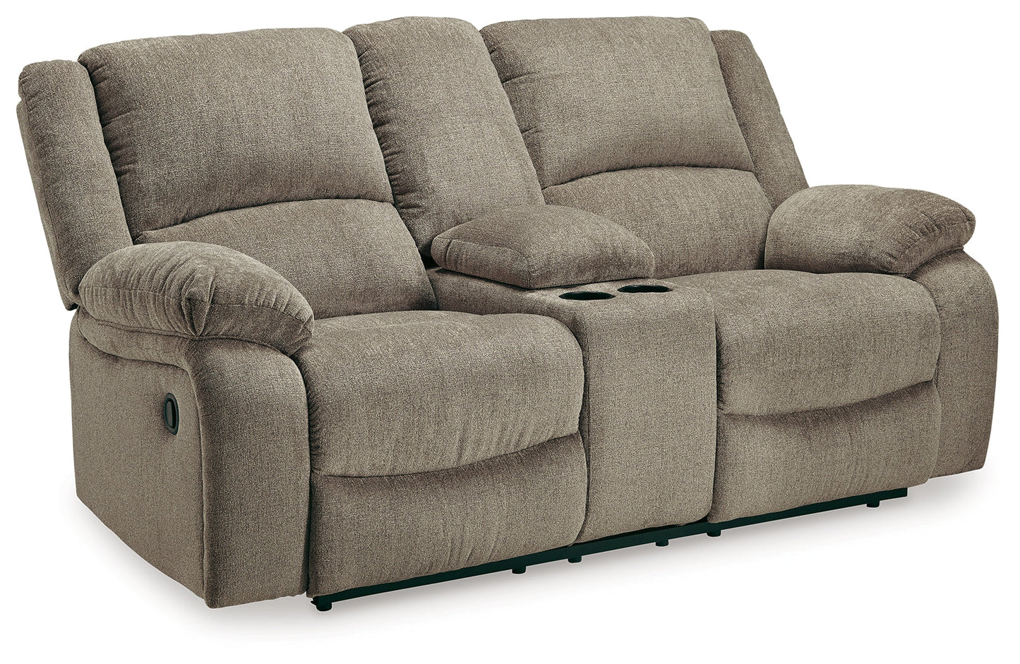 Draycoll Pewter Reclining Sofa, Loveseat and Recliner