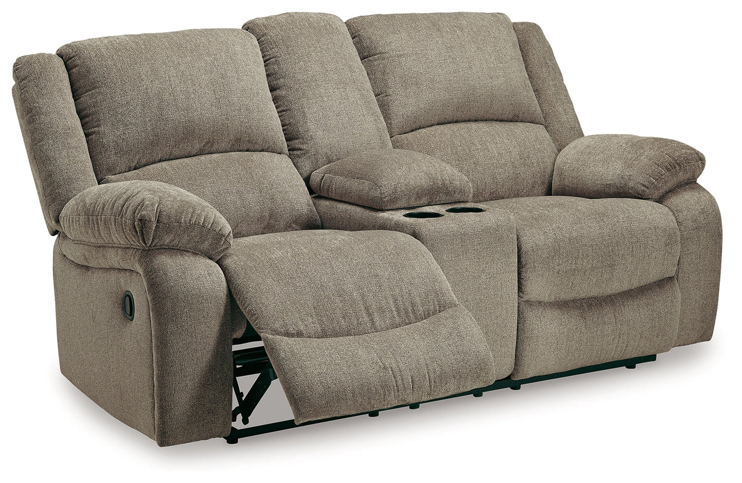 Draycoll Pewter Reclining Sofa, Loveseat and Recliner