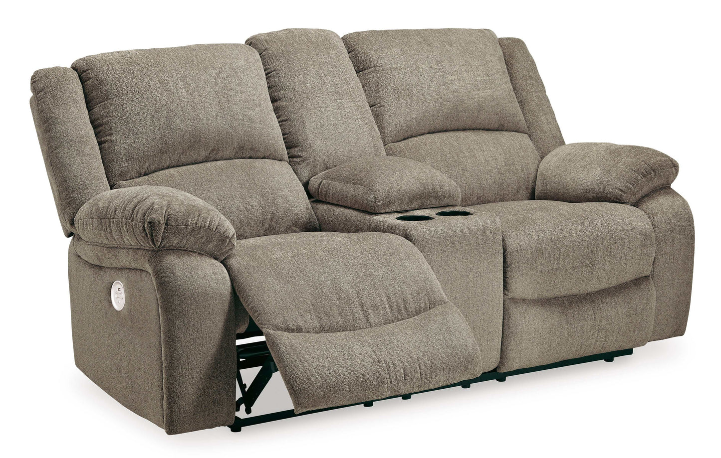 Draycoll Power Reclining Loveseat w/ Console