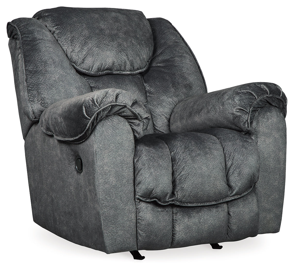 Capehorn Granite Reclining Sofa, Loveseat and Recliner