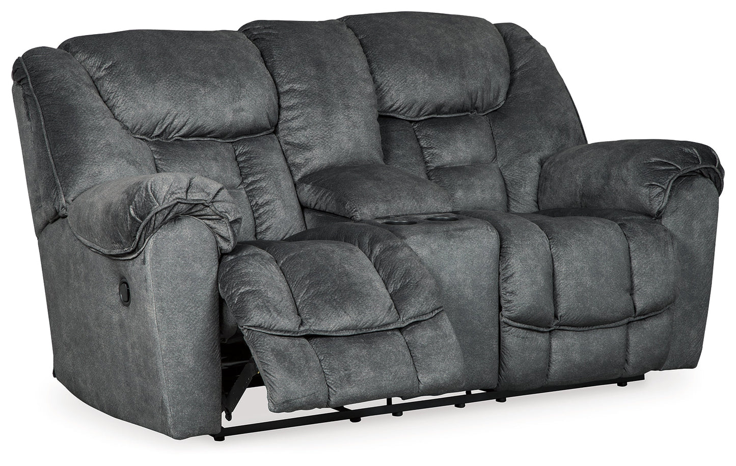 Capehorn Granite Reclining Loveseat and 2 Recliners