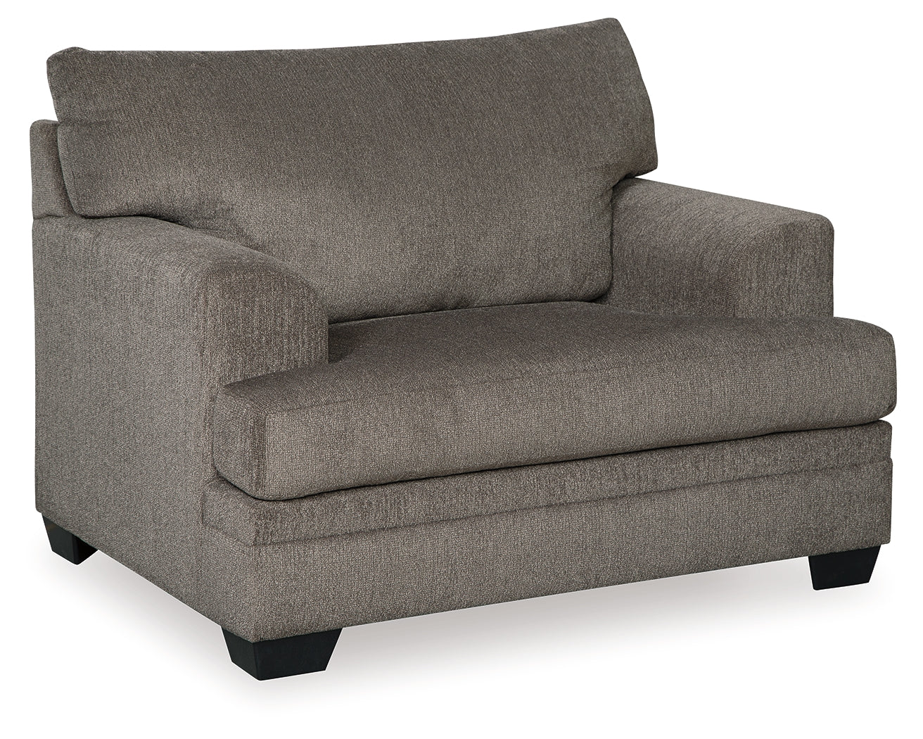 Dorsten Gray Sofa, Loveseat, Oversized Chair and Ottoman