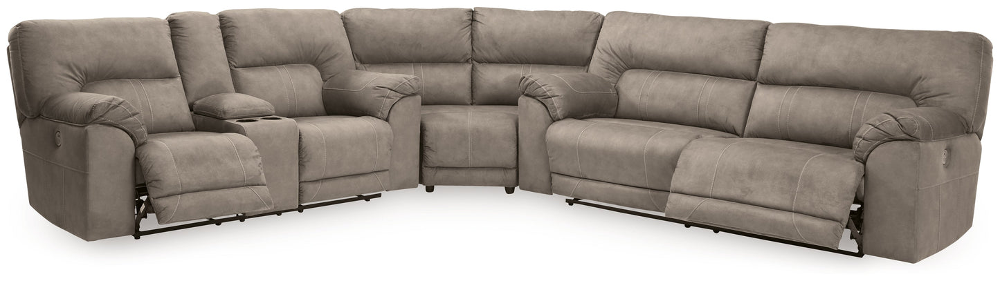 Cavalcade Slate 3-Piece Power Reclining Sectional