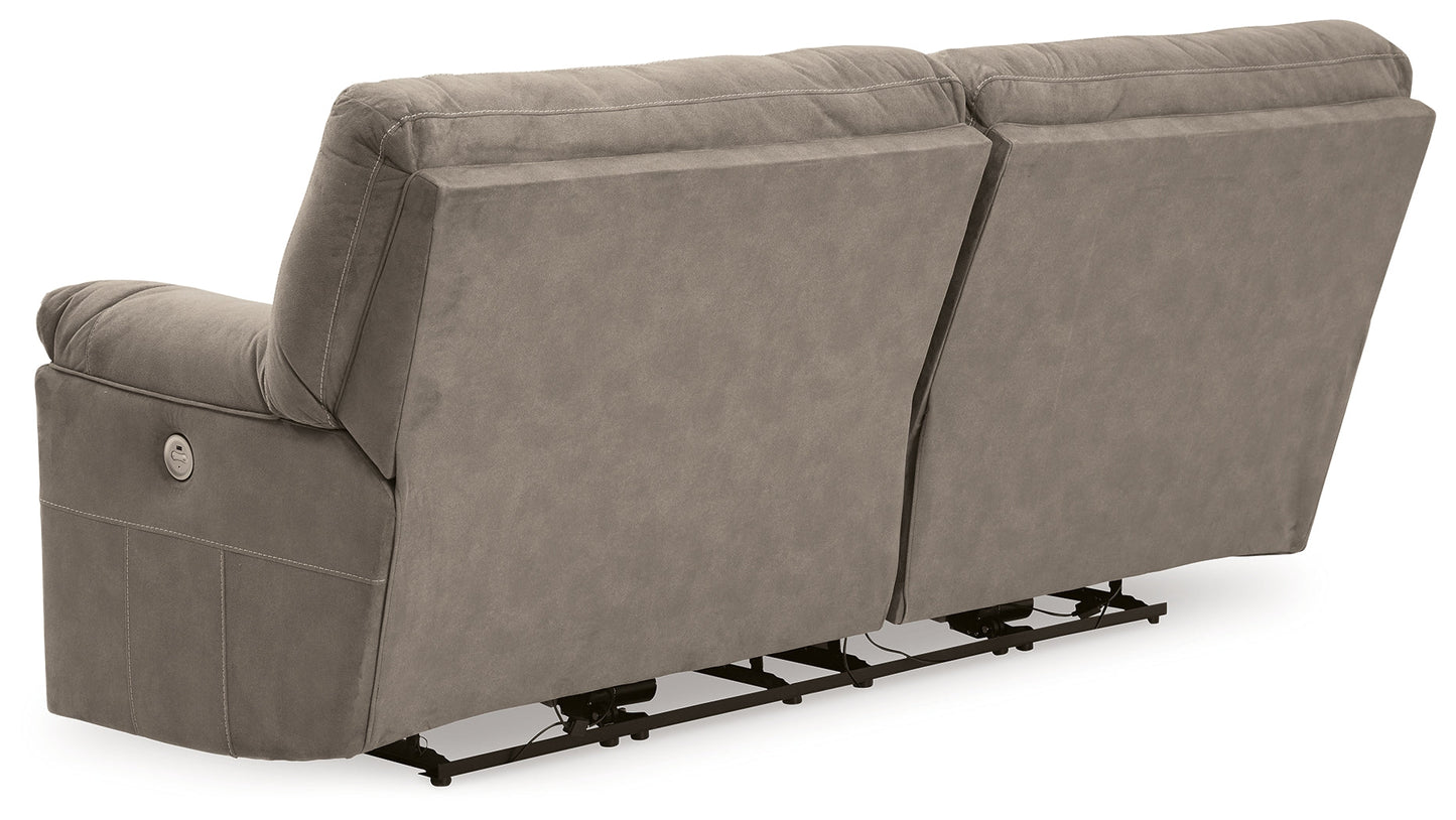 Cavalcade Slate Power Reclining Sofa