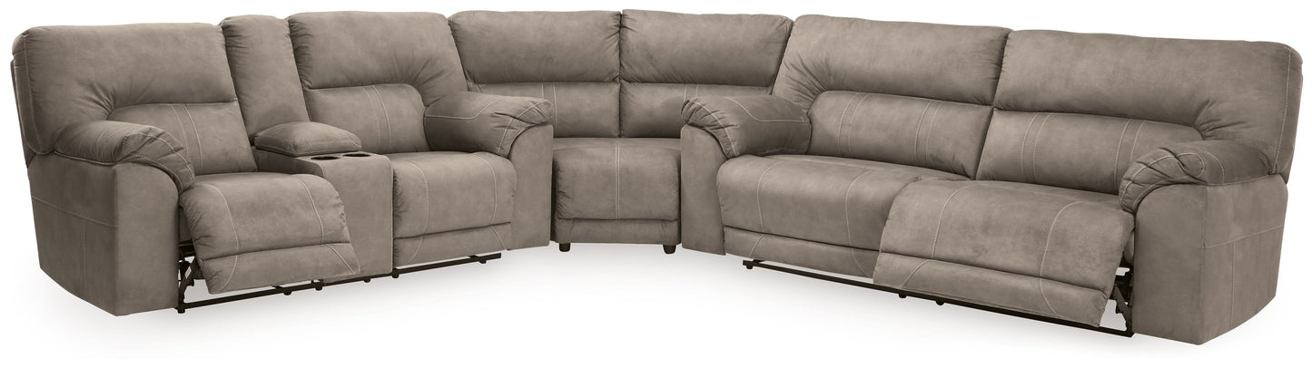 Cavalcade Slate 3-Piece Reclining Sectional