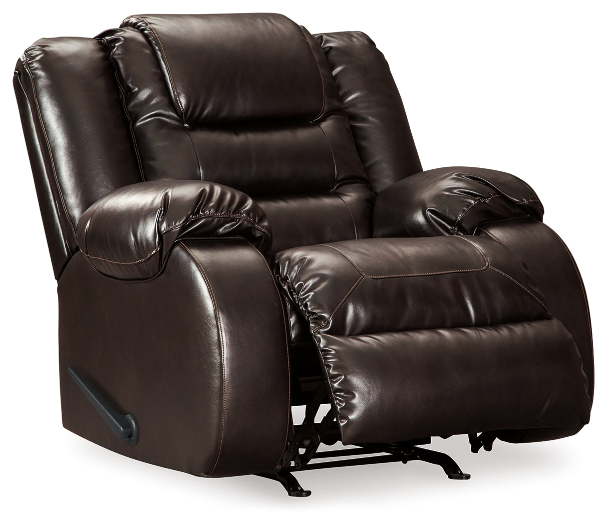 Vacherie Brown Reclining Sofa and Recliner