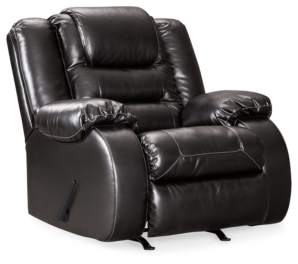 Vacherie Black Reclining Sofa, Loveseat and Recliner