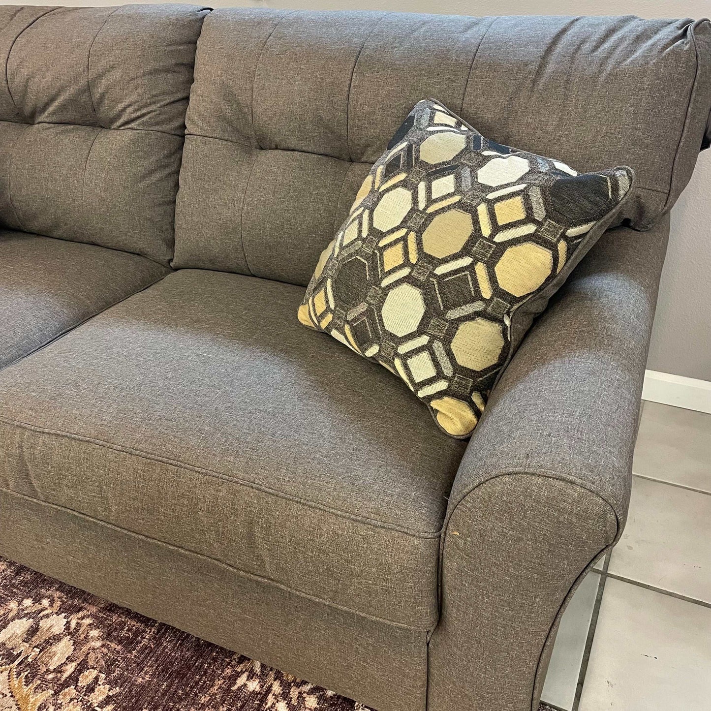 Tibbee Slate Sofa