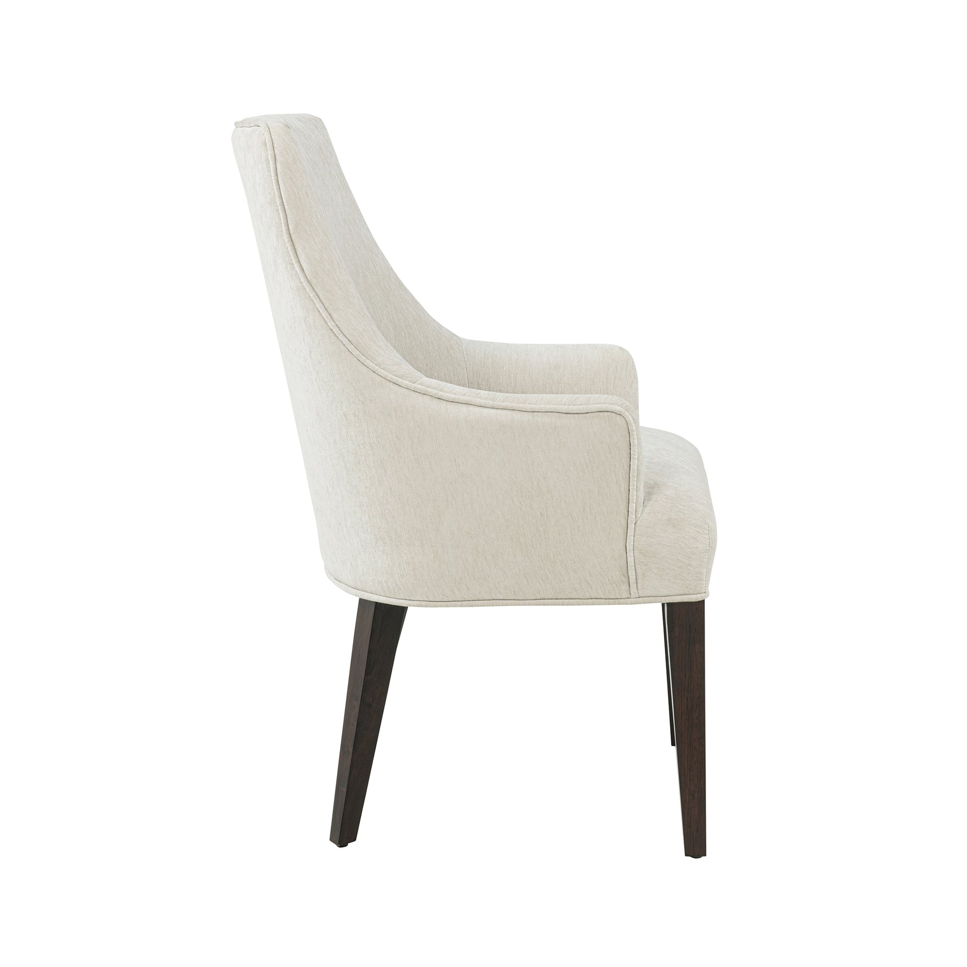 8-Piece Beever Dining Chair and Arm Chair in Cream - Ornate Home