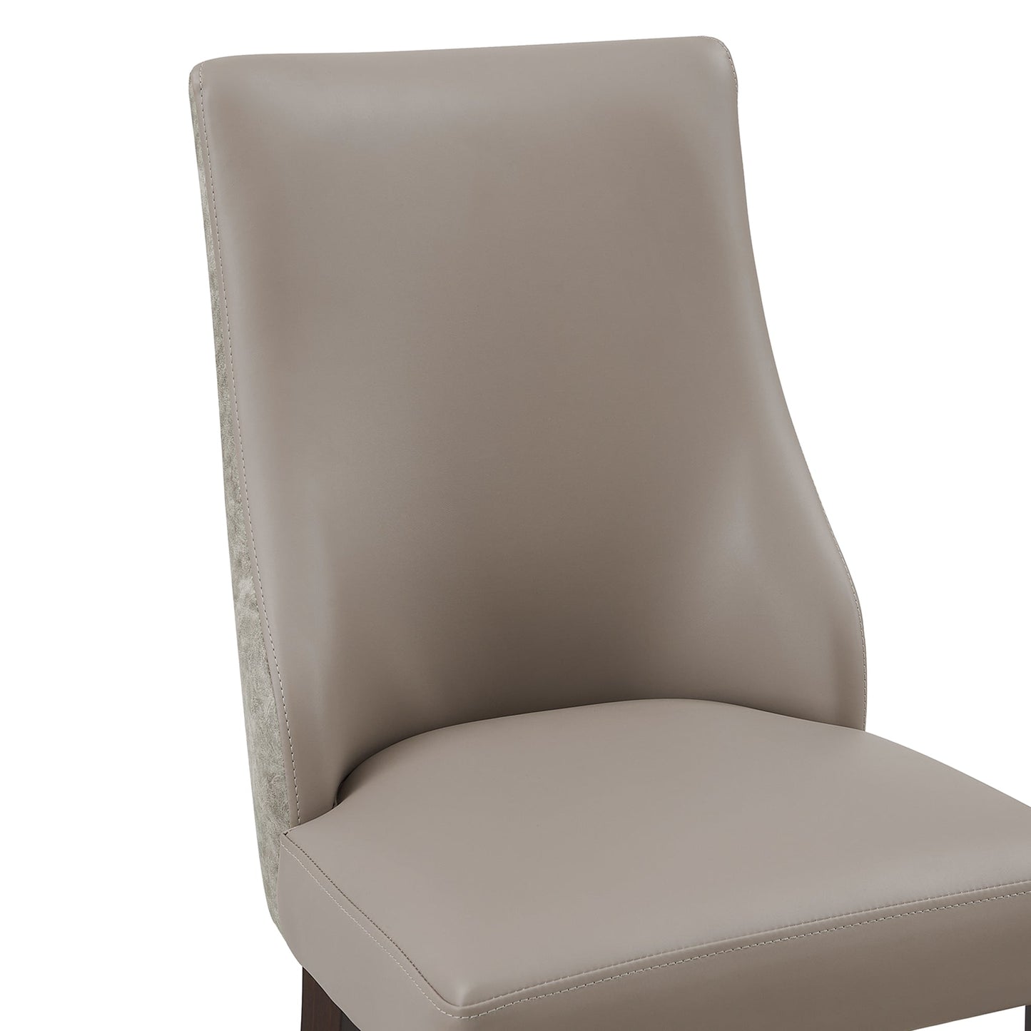 8-Piece Connie Dining Chair and Arm Chair in Taupe - Ornate Home