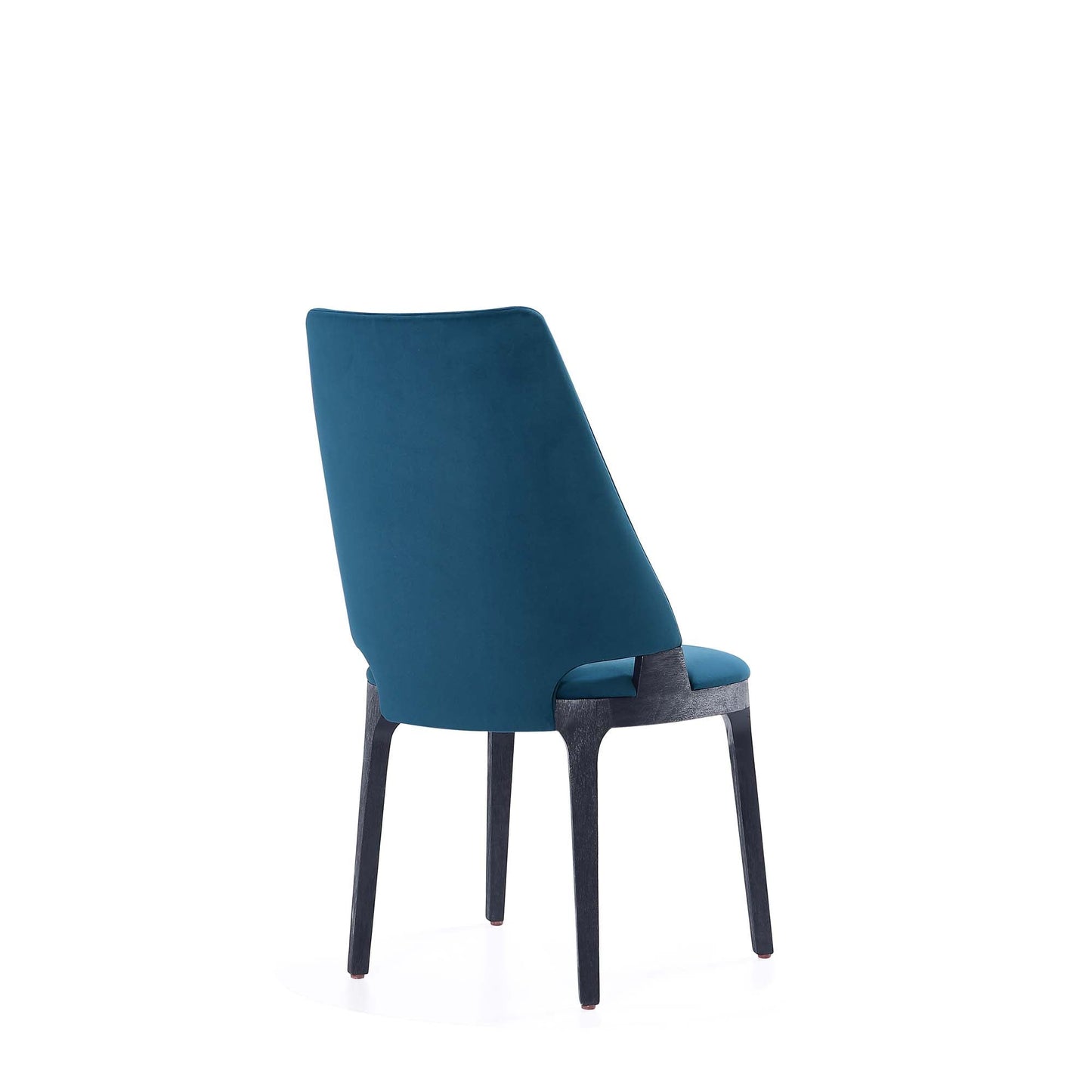 8-Piece Kara Dining Side and Arm Chairs in Blue - Ornate Home