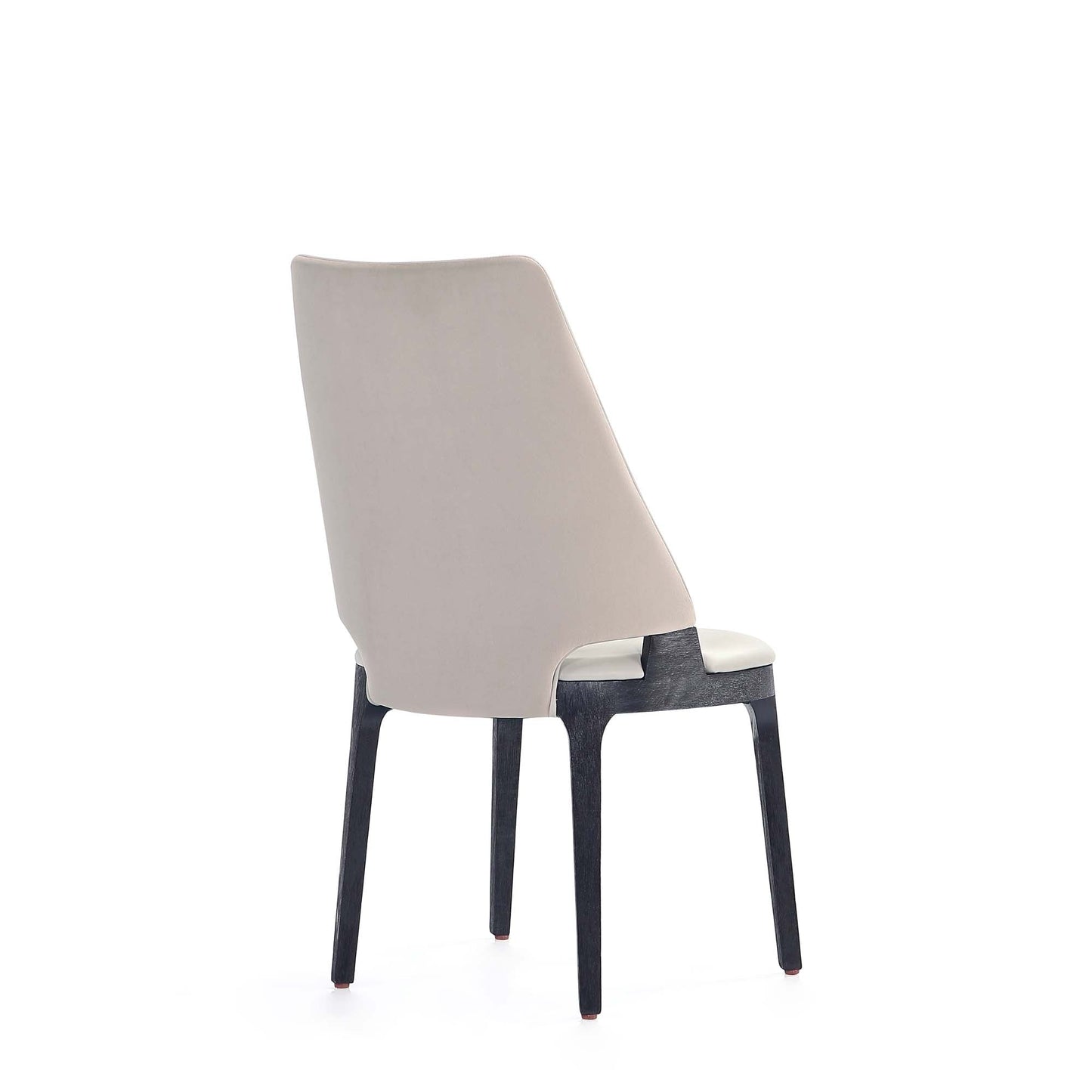 8-Piece Kara Dining Side and Arm Chairs in Light Grey - Ornate Home