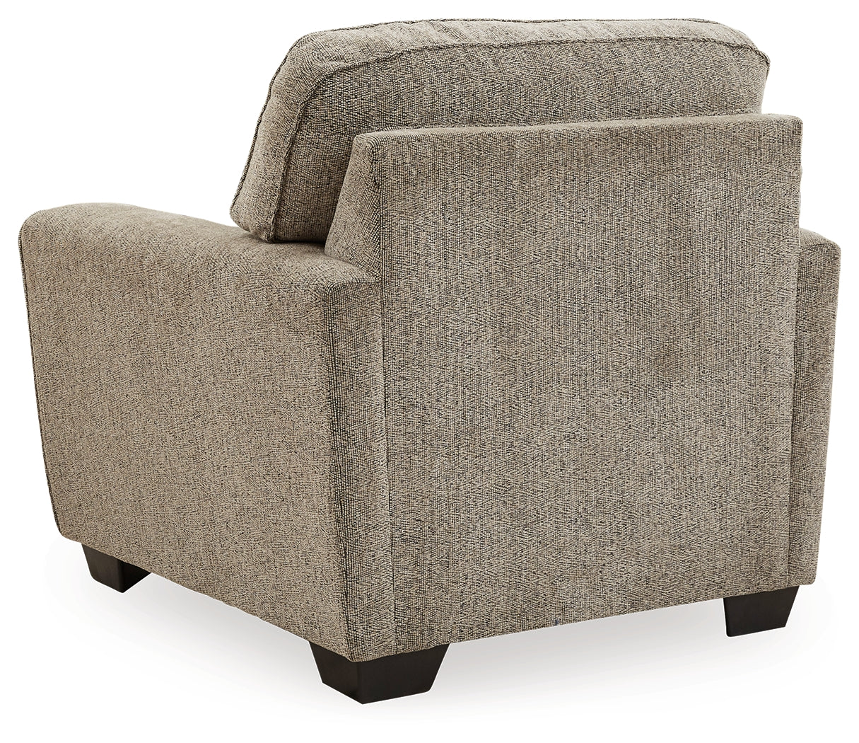 McCluer Mocha Chair and Ottoman