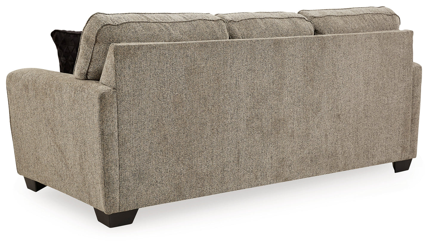 McCluer Mocha Sofa, Loveseat and Chair