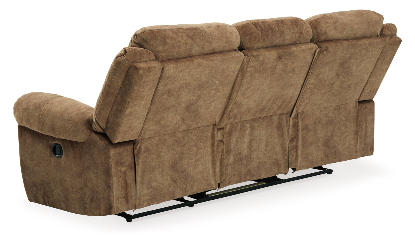 Huddle-Up Nutmeg Reclining Sofa, Loveseat and Recliner