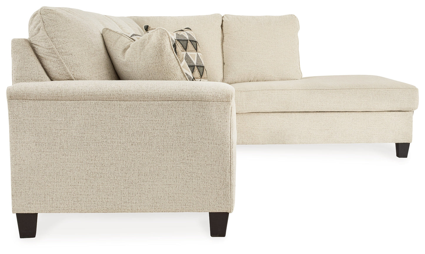 Abinger Natural 2pc Sectional with Chaise