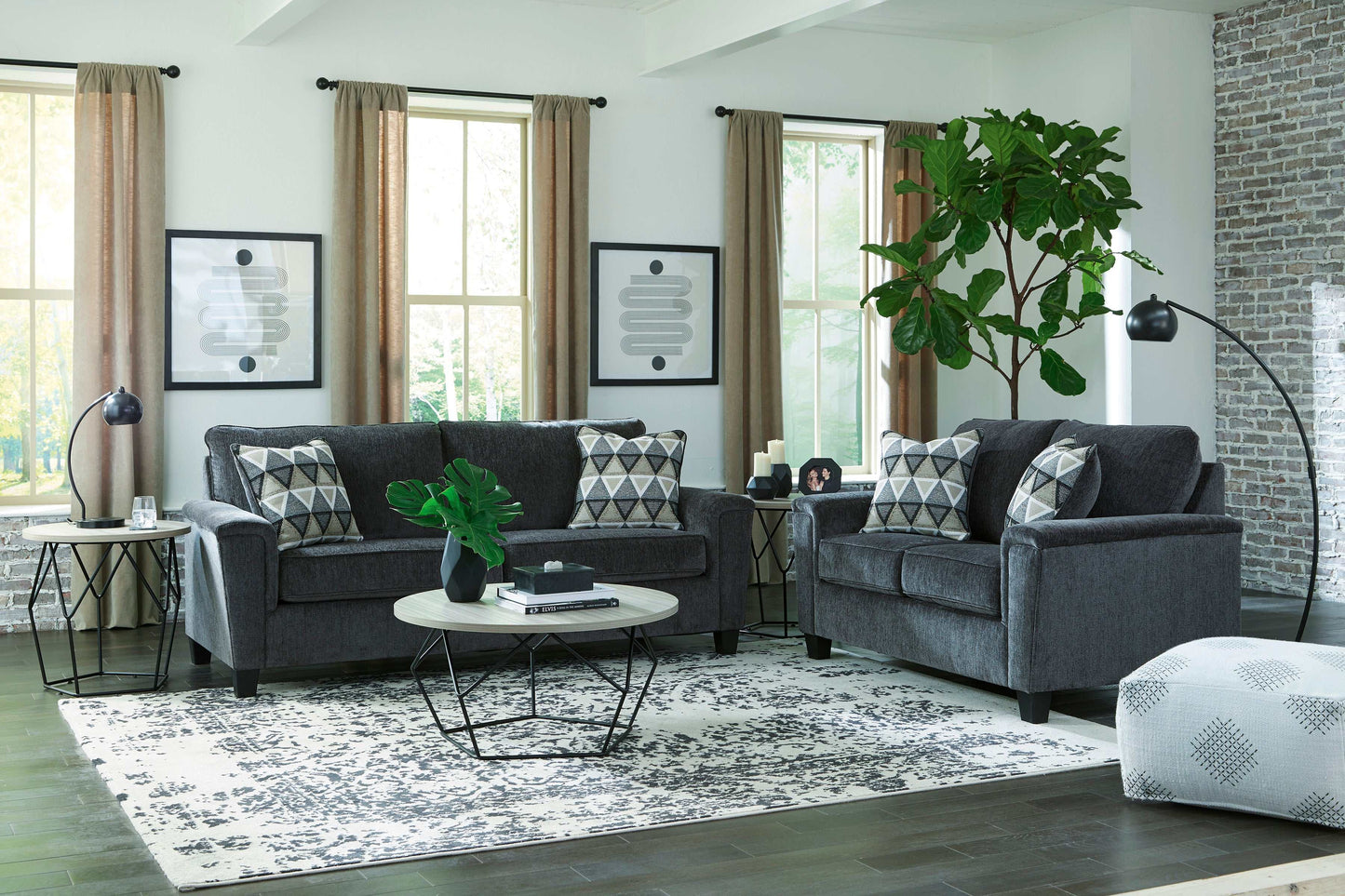 Abinger Smoke Living Room Set / 2pc