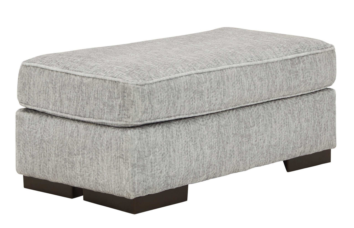 Mercado Pewter Ottoman