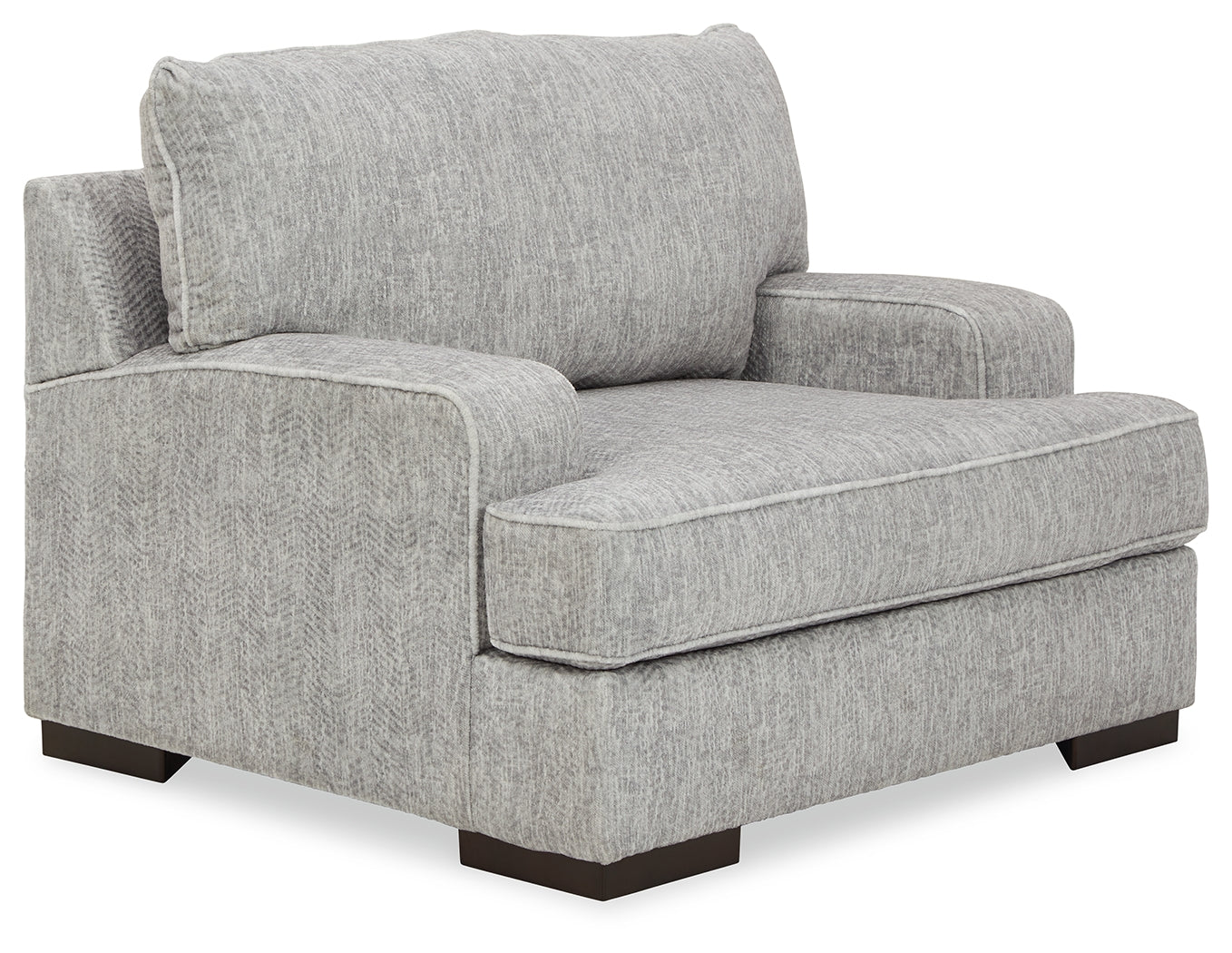 Mercado Pewter Sofa, Oversized Chair and Ottoman