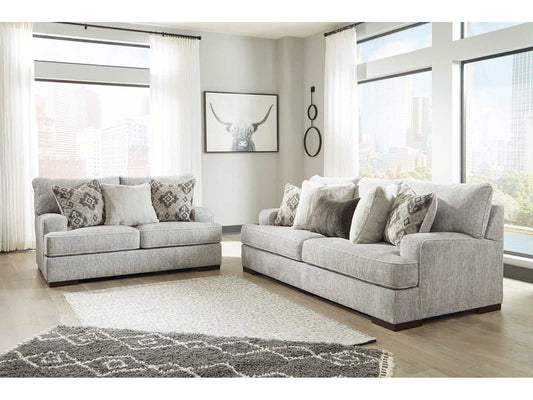 Mercado Pewter Sofa & Loveseat / 2pc Set