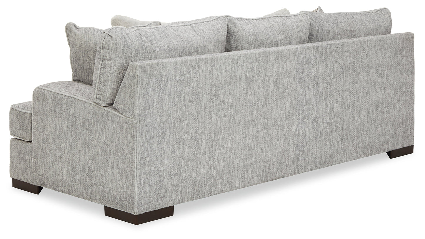 Mercado Pewter Sofa, Oversized Chair and Ottoman