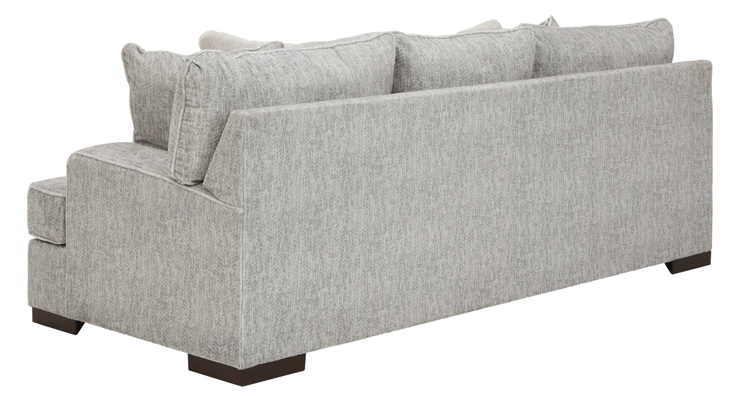 Mercado Pewter Stationary Sofa