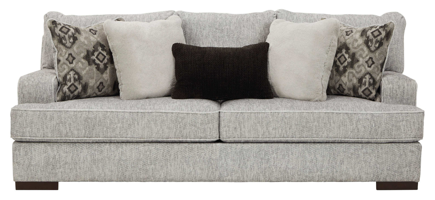 Mercado Pewter Stationary Sofa