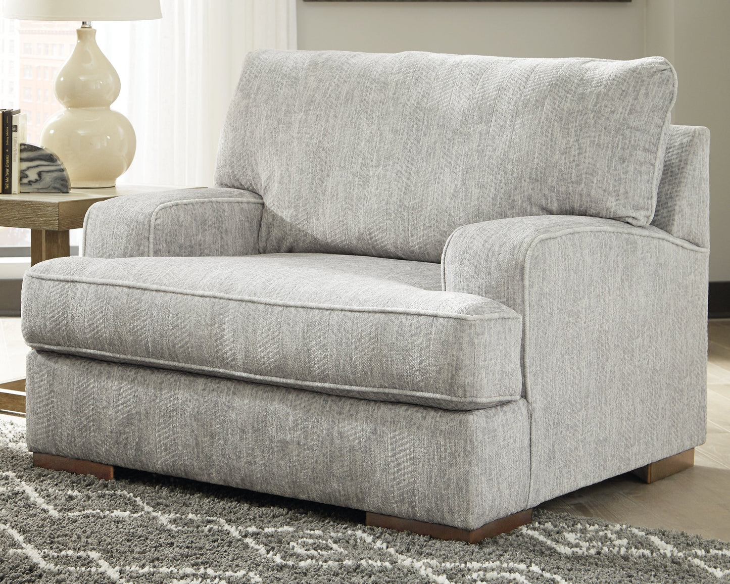 Mercado Pewter Sofa and Chair