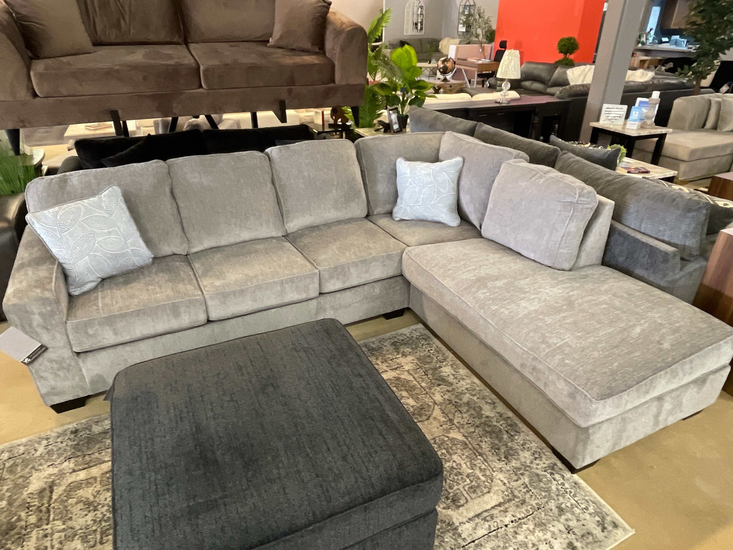 Altari Alloy 2pc Sectional Sofa w/ Chaise