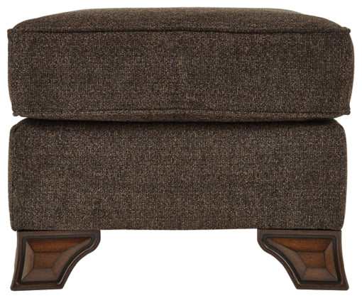 Miltonwood Teak Fabric Ottoman